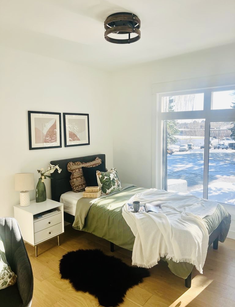 bedroom remodel by Good Earth Builders