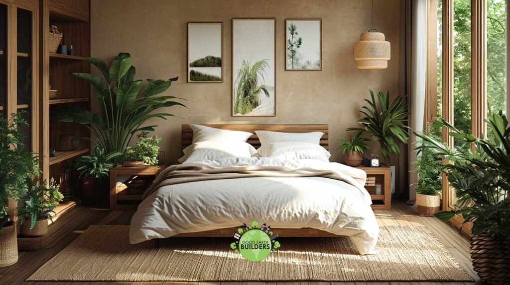 nature inspired bedroom