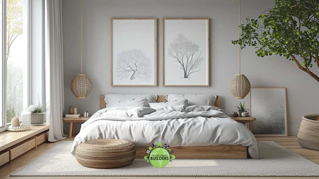 scandinavian bedroom design