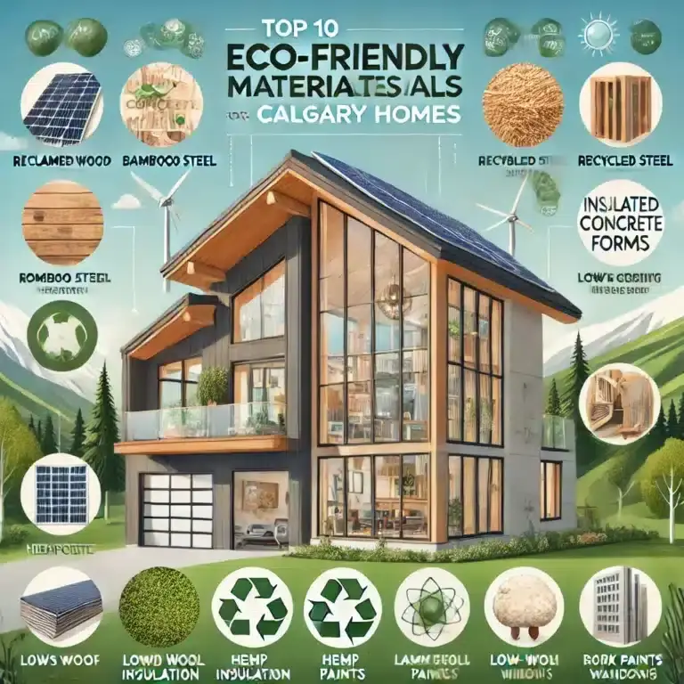 Top 10 Eco-Friendly Building Materials for Calgary Homes