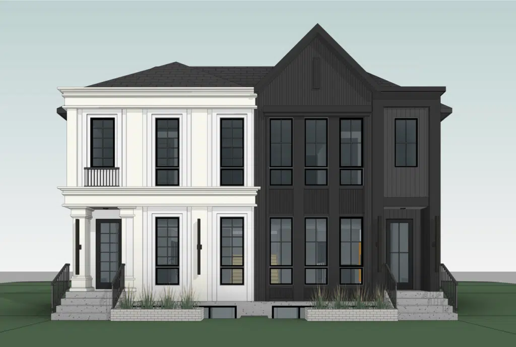 Elegant duplex project by a top-rated Construction Company in Calgary.