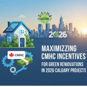 Maximizing CMHC Incentives for Green Renovations in 2026 Calgary Projects