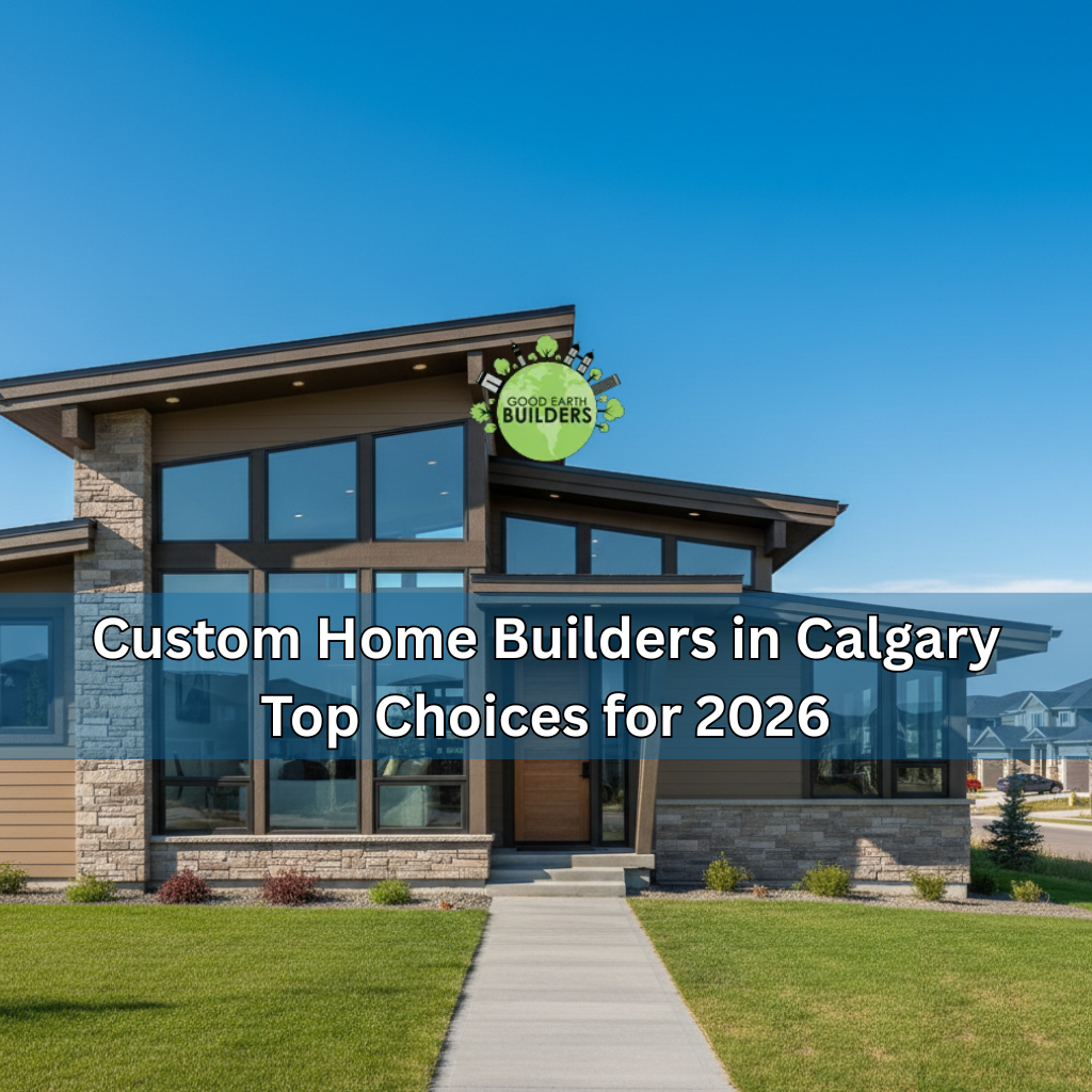 Custom Home Builders in Calgary: Top Choices for 2026
