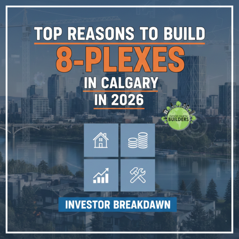 Top Reasons to Build 8-Plexes in Calgary in 2026 – Investor Breakdown