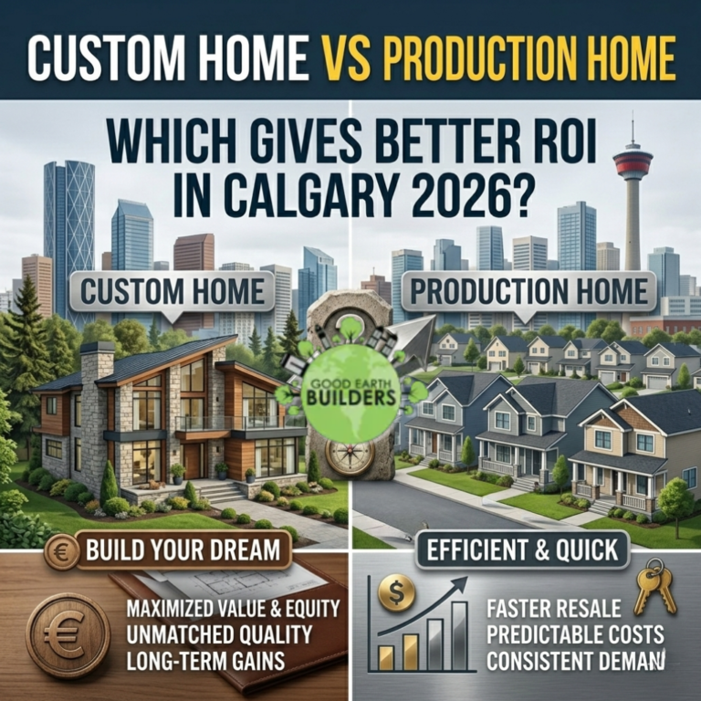 Custom Home vs Production Home: Which Gives Better ROI in Calgary 2026?