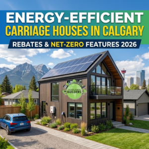 Home 36 Energy-Efficient Carriage Houses in Calgary: Rebates & Net-Zero Features 2026