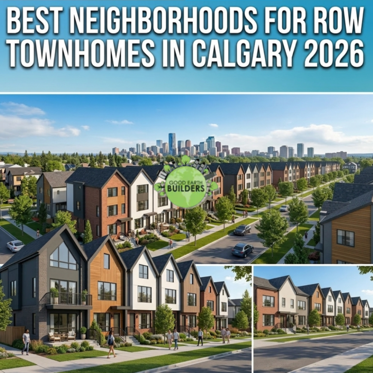 Best Neighborhoods for Row Townhomes in Calgary 2026 – Investor Guide