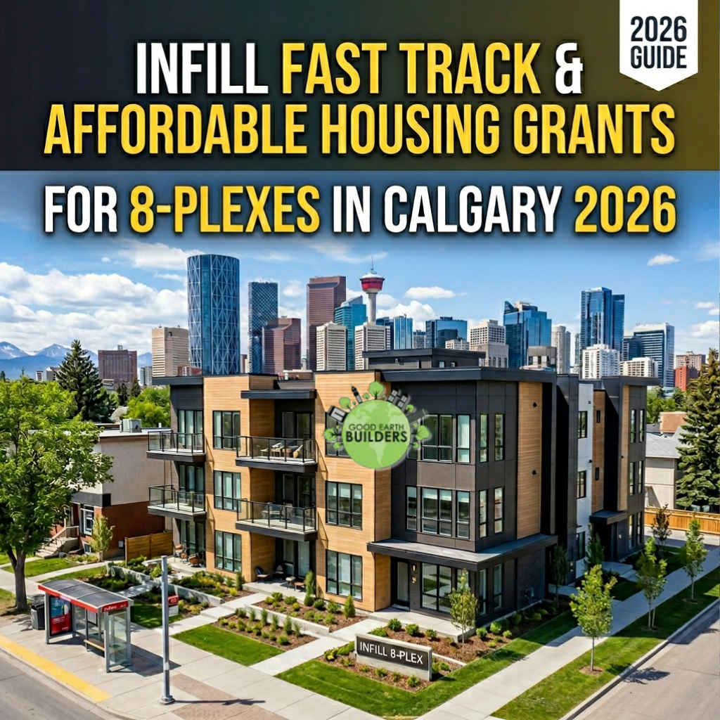 How to Use Infill Fast Track & Affordable Housing Grants for 8-Plexes in Calgary 2026