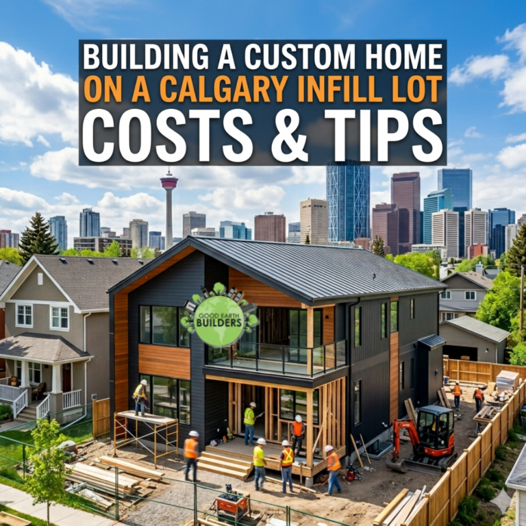 Building a Custom Home on a Calgary Infill Lot: Costs & Tips 2026