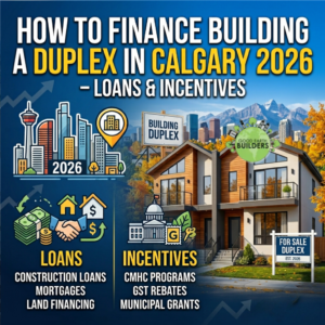 How to Finance Building a Duplex in Calgary 2026 – Loans & Incentives