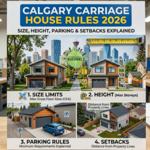 New Calgary Carriage House Rules 2026: Size, Height, Parking & Setbacks Explained