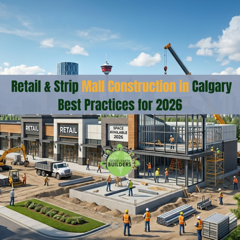 Retail & Strip Mall Construction in Calgary: Best Practices for 2026