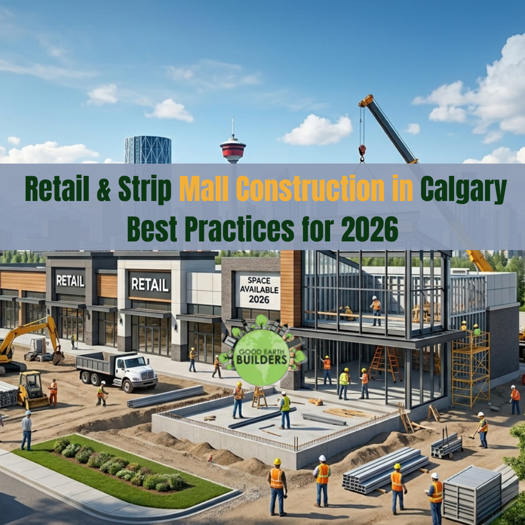 Retail & Strip Mall Construction in Calgary: Best Practices for 2026