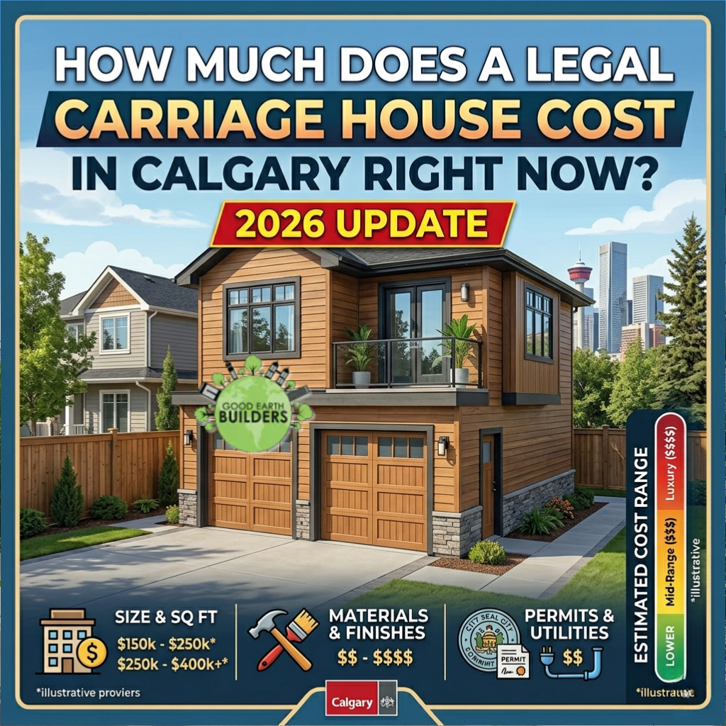 How Much Does a Legal Carriage House Cost in Calgary Right Now? 2026 Update