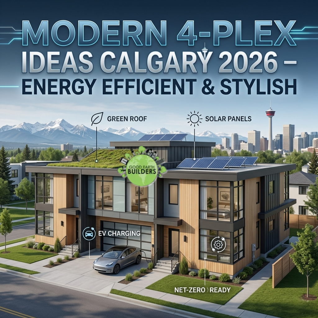 Modern 4-plex Design Ideas Calgary 2026 – Energy Efficient & Stylish
