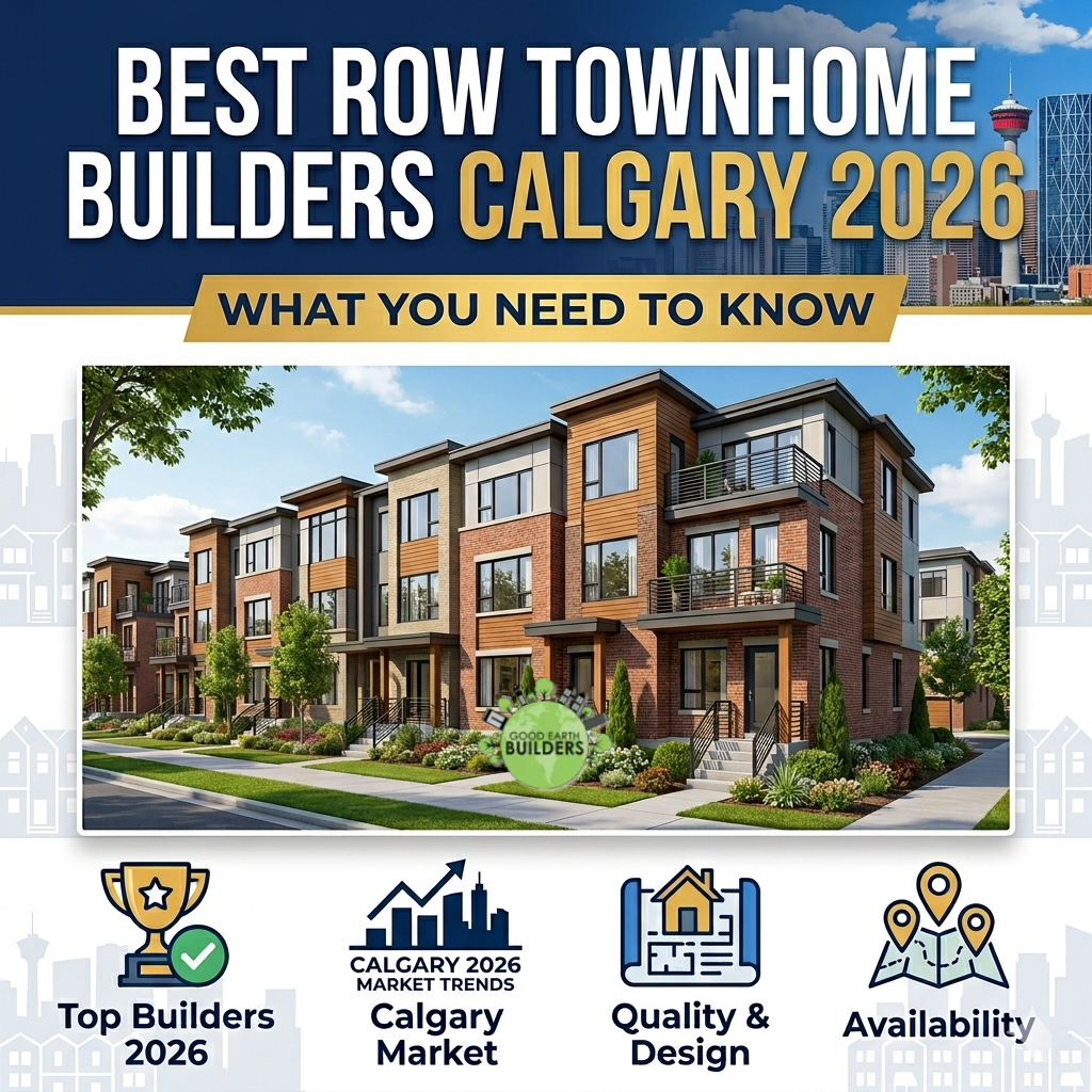 Best Row Townhome Builders Calgary 2026 – What You Need to Know